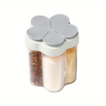 1tk 12.7cm Mitmefunktsionaalne Maitseaine Purk Kaas Kaanega 11.0cmx8.99cm., Hall
