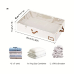 Veekindel hoiukott, Baltas M dydžio Oksfordo antklodės krep&scaron;ys