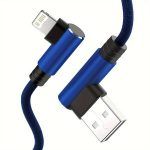 IPhone Kiire Laadimiskaabel 1m/1.5m/2m/3m iPad Airpods Vastupidav., Mėlyna