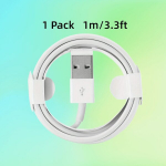 1/3/5tk 1m Kiire Laadimine USB Kaablid iPhone jaoks, 1pak.-100,58cm