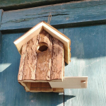 Linnumaja Rippuva K&ouml;iega, Looduslik Ventilatsiooniga Linnupesa.