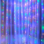 1tk 200 LED kardinatuled pultiga &uuml;hendatavad., Daugiaspalvis