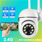WiFi HD Turvakaamera, Kodu J&auml;relevalve, AI Elektrooniline Kaamera, Balta (be kortelės)