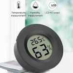 &Uuml;mmargune Elektrooniline Temperatuuri ja Niiskuse M&otilde;&otilde;tja Roomajatele Akr&uuml;&uuml;list Karbisenuhestermomeeter.