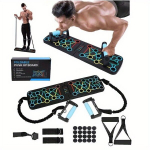 11tk Komplekt Fitness Treenerid, 1tk Multifunktsionaalne Surumine Treeninglaup, 2tk T&otilde;mben&ouml;&ouml;rid, 4tk K&auml;epidemed, 2tk H&uuml;ppeliigese Rihmad.