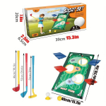 1 Komplekt Sisetingimustes ja V&auml;litingimustes Golf Liivakottide Alus, Golfim&auml;nguasi Lastele (Sinine & Roosa), Lapsevanem-Laps Interaktiivsed Spordim&auml;nguasjad., Žalia (2 viename)