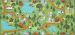 AW Rugs laste vaip Hiking 95x200 cm