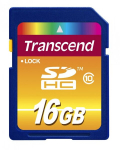 M&auml;lukaart Transcend TS16GSDHC10