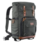 Mantona kott Photo seljakott Backpack Luis roheline Retro