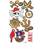 Kleepsud/tattoo Pirates Map, 11tk