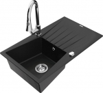 Graniidist k&ouml;&ouml;givalamu Mexen Cesar koos segisti ja sifooniga, Black+Chrome