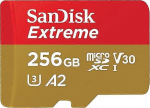 M&auml;lukaart &Auml;&auml;rmuslik 256 GB UHS-I microSD-kaart mobiilseks m&auml;ngimiseks - C10, U3, V30, 4K, A2, Micro SD - SDSQXA1-256G-GN6GN