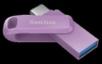 USB pulk Zibatmiņa SanDisk Ultra Dual Drive Go USB-A | USB Type-C 256GB Lavender