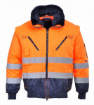 PJ50 PORTWEST bomberjope oranž 4in1 XXL aastaringselt, XXL