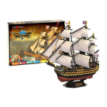 3D puslelaev HMS VICTORY laeva meri ZA1785