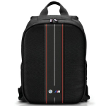 Plecak BMW BMBP15COMPVSKR 16" czarny|black Nylon Red Stripe BMBP15COMPVSKR