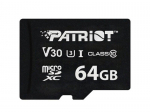 Telefoni m&auml;lukaart Patriot VX Series 64GB MicroSDXC V30 Class 10 UHS-I U3 4K UHD Memory Card PSF64GVX31MCX