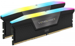 Telefoni m&auml;lukaart Corsair VENGEANCE&reg; RGB 32GB (2x16GB) DDR5 DRAM 6400MT/s CL36 Memory Kit &mdash; Black