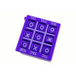 Tic Tac Toe Game 4.5 cm Purple