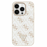Guess GUHCP16LPG4GPH iPhone 16 Pro 6,3", valge