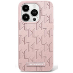 Karl Lagerfeld KLHMP16SPKHPORPP iPhone 16 6.1" r&oacute;żowy|pink hardcase Hot Stamp Magsafe