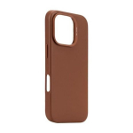 Decoded Leather Backcover case with MagSafe for iPhone 16 Pro - brown