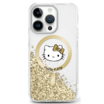 Hello Kitty HKHMP16XLGDIH iPhone 16 Pro Max 6.9" biały złoty|white gold hardcase Liquid Glitter Fever MagSafe