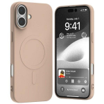 Mercury MagSafe Semi-Silicone iPhone 16 Plus 6,7" r&oacute;żowo-piaskowy |pink sand