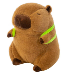 V&auml;ike armas pl&uuml;&uuml;sist kapibara konnaseljakotiga - 20 cm