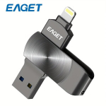 USB pulk EAGET MFI USB M&auml;lupulk IPhone 256GB Andmekandja., Juoda