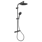 Du&scaron;ikomplekt termostaadiga, matt must