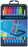 Pastapliiatsite komplekt Slider Edge XB, 8 v&auml;rvi