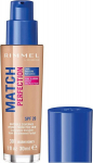 Jumestuskreem Rimmel London Match Perfection SPF20, 30 ml, 301 Warm Honey, Nr.301 Warm Honey