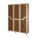 Riidekapp Kalune Design Wardrobe 863 (VI), 135 cm, tamm/tumepruun