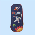 Pliaatsakarp Koolikartoon Ruumikas Kolme m&otilde;&otilde;tmeline Pliaatsikarp Lastele, Astronautas tamsiai mėlynas