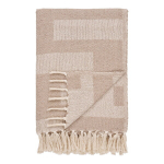 Tekk, Adana Plaid, 130x180 cm, Taupe