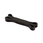 Treeningkumm PowerBand KP-015, 208 * 2,2 cm, must
