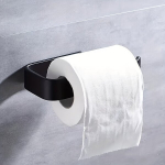 Puurimiseta Seinale Kinnitatav WC-Paberihoidja R&auml;tikuriiuliga.