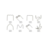 Klambrid plasti keevitamiseks 800tk.