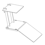 Akvaariumi alus Aquael 100 komplekt, 1 tk