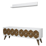 Elutoam&ouml;&ouml;bli komplekt Kalune Design 845(LXIII), valge