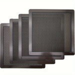 Magnetiline T&otilde;mmatav Arvuti Ventilaatori Kaitse - 3 Stiilis, Must - 2/4tk (120x120mm/140x140mm/120x240mm). , 120x240 mm