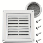 Plastikust Kuivati Ventilatsiooni Kate - &Uuml;hesuunaline Rest - Lihtne Paigaldus - Vastupidav Materjal.