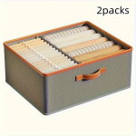 Riidekapp Riided Hoiukast, Kokkupandav Hoiukast, Suure Mahutavusega Korralduskast , 2vnt Pilka