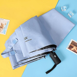 Mitmek&uuml;lgne Automaatne Vihmavari Meestele ja Naistele - UV-kaitse, Tormikindel, Kokkupandav.  variant-108532, Sky Blue automatinis
