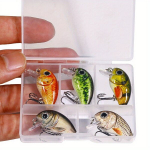 5tk Premium Mini Voblerite Komplekt - 2.8cm/2g Pike P&uuml;&uuml;giks , BOX026-B