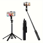 129.54cm Professionaalne Selfie Statiiv Quadripod Juhtmevaba Puldiga.