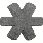 6/12tk 25.91/35.05/38.1cm Poti- ja Panni Kaitsepadi, Erinevad Suurused, 6 vnt (3 skirtingo dydžio)