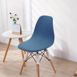 1tk Elastne Piimakiudriie Eames Toolikate &Uuml;hev&auml;rviline Veekindel Kattekiht Pulmadeks S&ouml;&ouml;gituba Kontor Peokate., Mėlyna