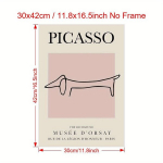 Taksikoer Joonis Kangal Plakat - Picasso Inspiratsioon Seina Dekoratsioon Pickify